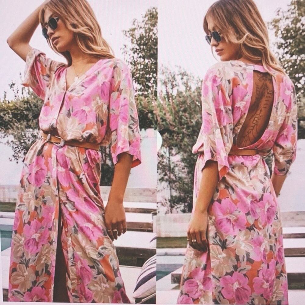 ‼️SOLD‼️ Saltwater Luxe Tallulah Dress/Kimono NWT